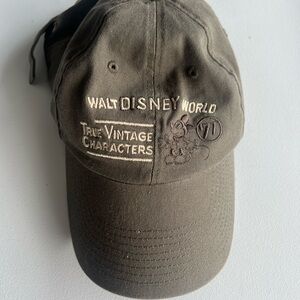 Disney Parks Authentic Brown Cap